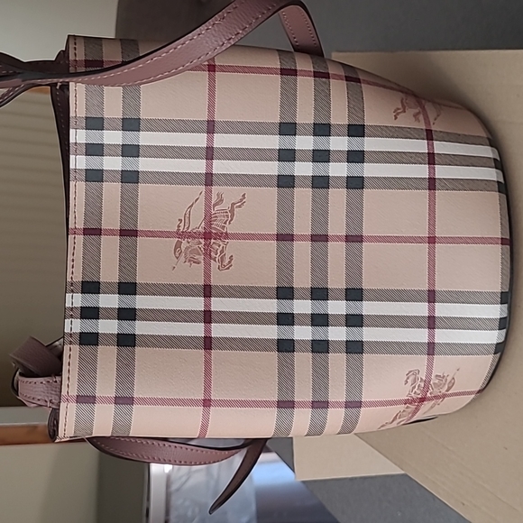 Burberry Handbags - Burberry Horseferry Bag in Elderberry